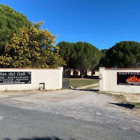 Hotel Restaurant Mas Del Gall Castelnou Bagian luar foto
